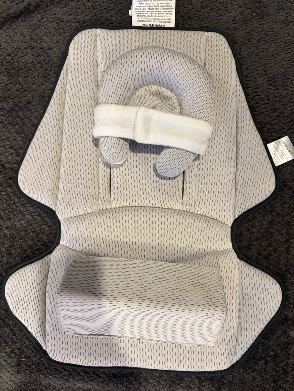 Uppababy Infant Car Seat or Stroller Insert - Soft Padded Linert